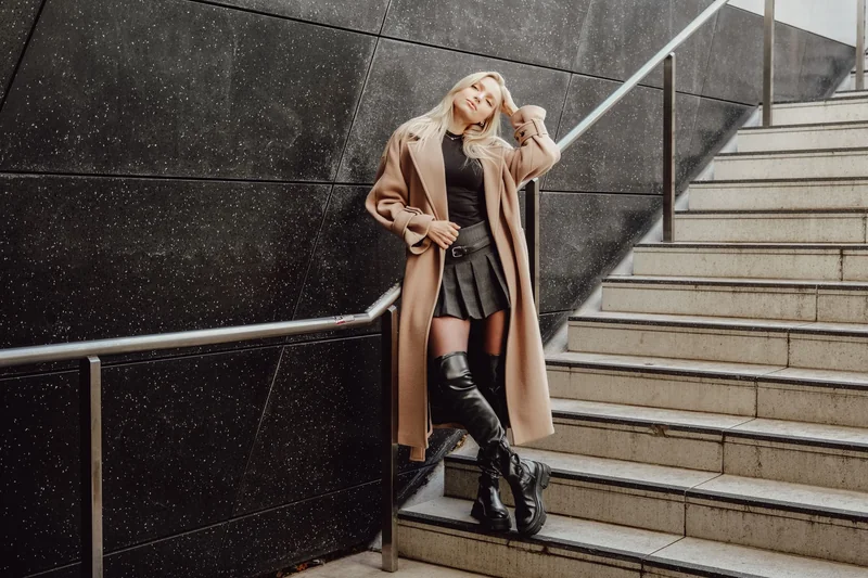 Rain Boot Outfits That Actually Work: Knee-High & Sneakers
