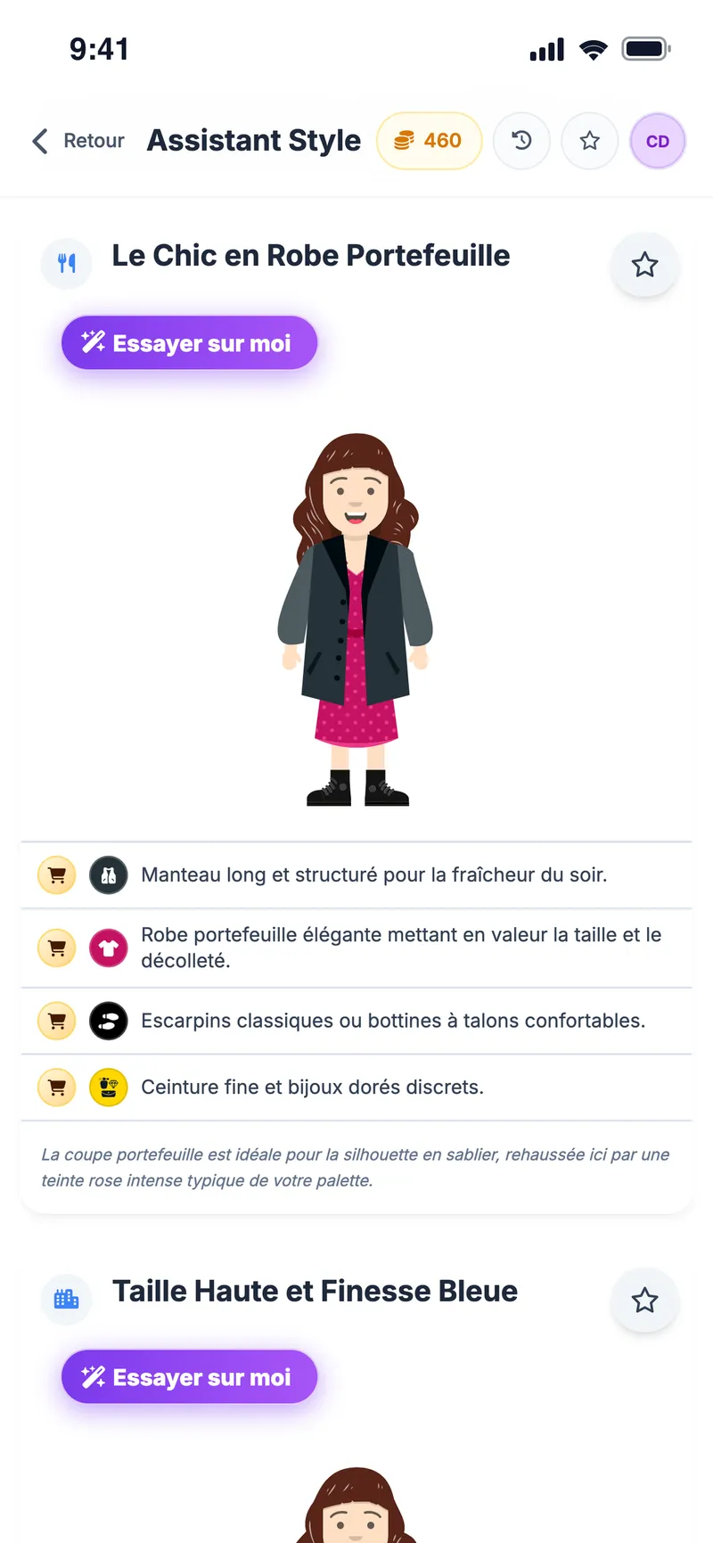 Détails de la tenue : chaque pièce expliquée selon la morphologie et la palette